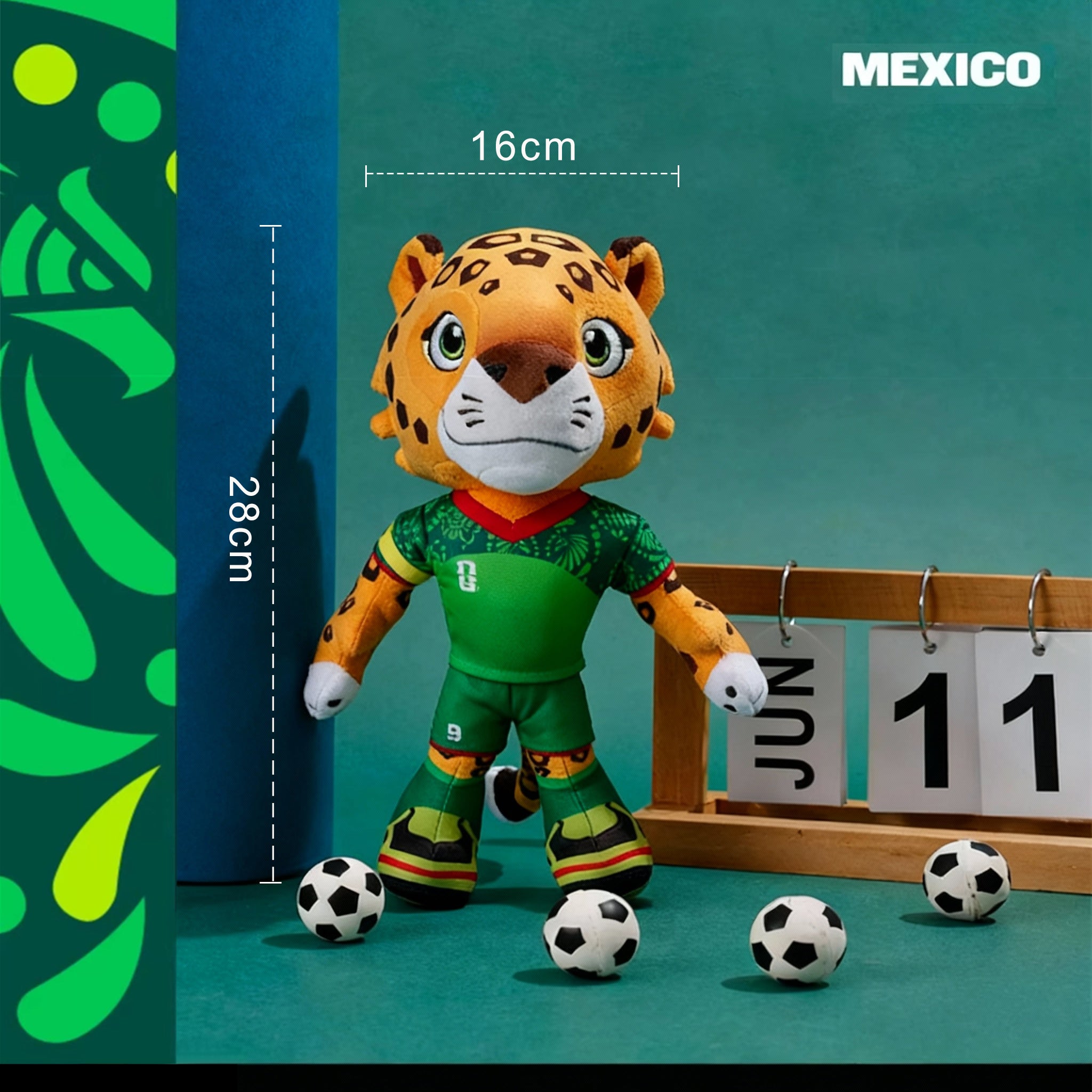 USA x Canada x Mexico 2026 World Cup Mascot Plush