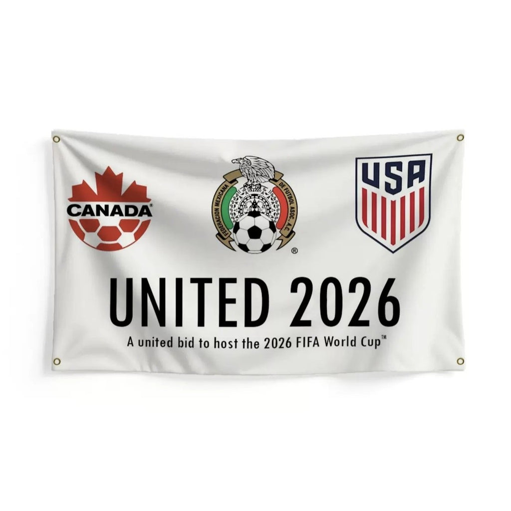 USA x Canada x Mexico 2026 Worldcup Flag